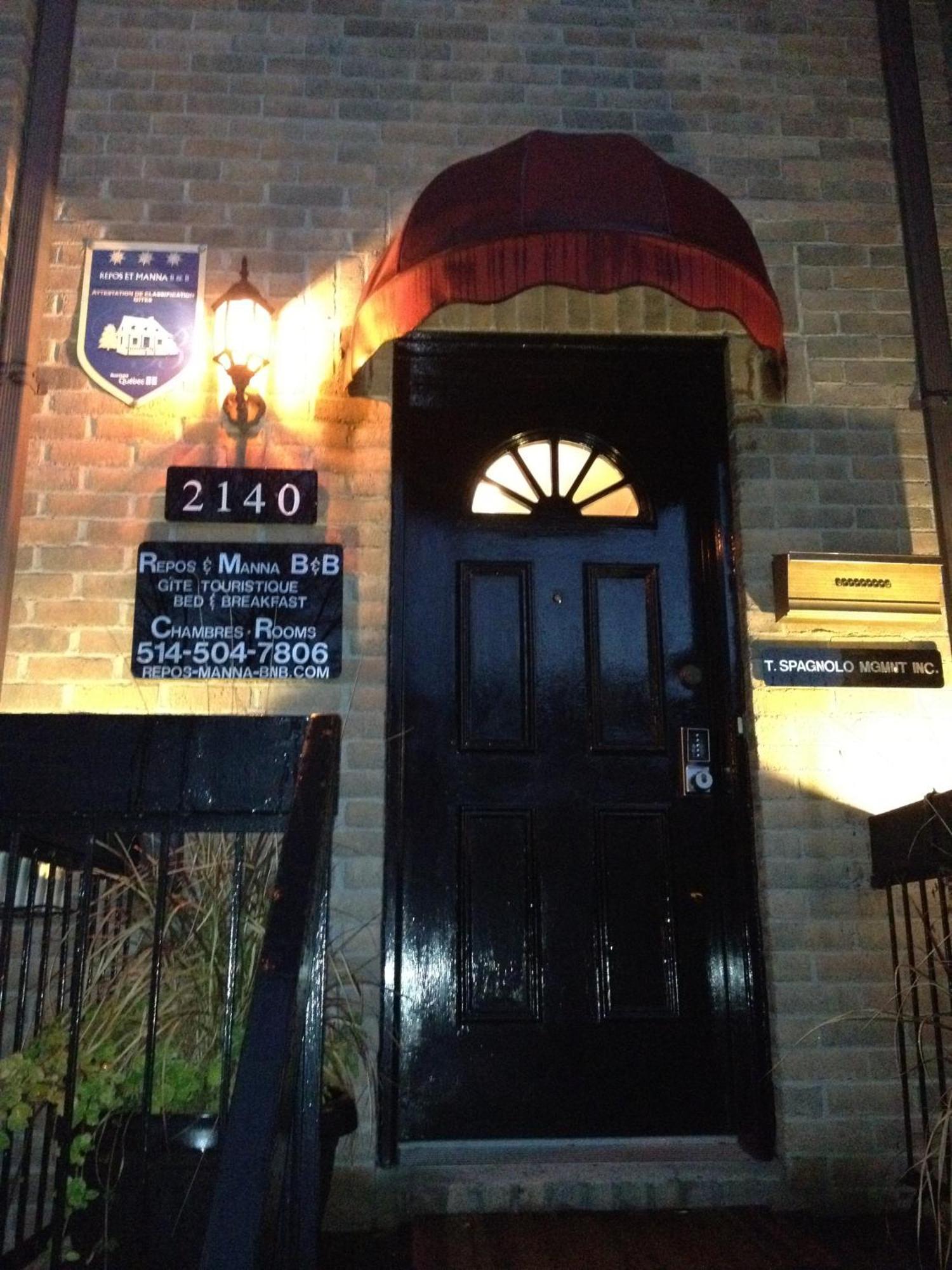 Repos & Manna Downtown Montreal Bed and Breakfast Buitenkant foto